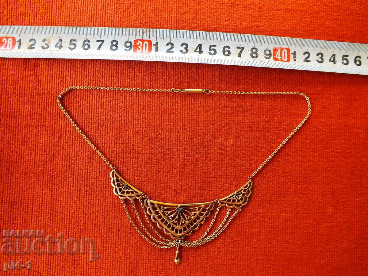 BEAUTIFUL GOLD PLATED OLD NECKLACE with price 130.00 BGN | € 66.47 BEAUTIFUL GOLD PLATED OLD NECKLACE with price 130.00 BGN | € 66.47