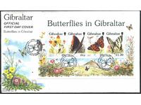 First Day Envelope Fauna Butterflies 1997 from Gibraltar