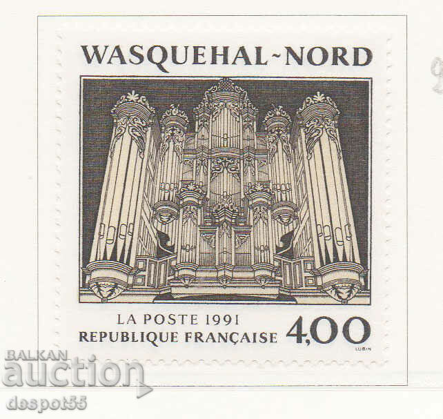 1991. Franţa. Orga Sf. Nicola Vasqueal.