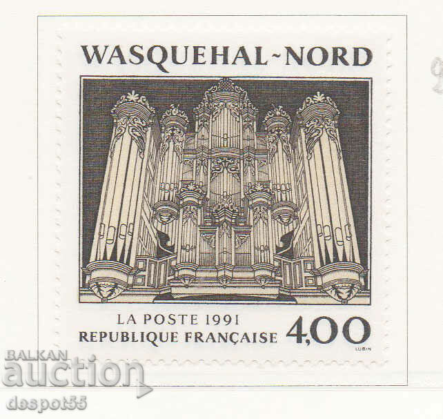 1991. Γαλλία. Όργανο του Αγ. Nicola Vasqueal.