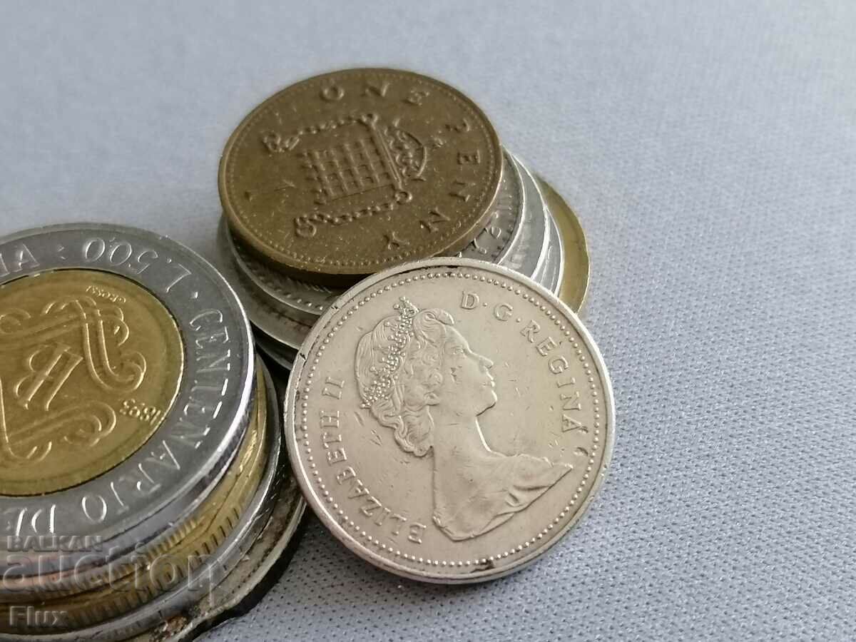 Coin - Canada - 5 cents | 1989 with price 1.60 BGN | € 0.82 Coin - Canada - 5 cents | 1989 with price 1.60 BGN | € 0.82