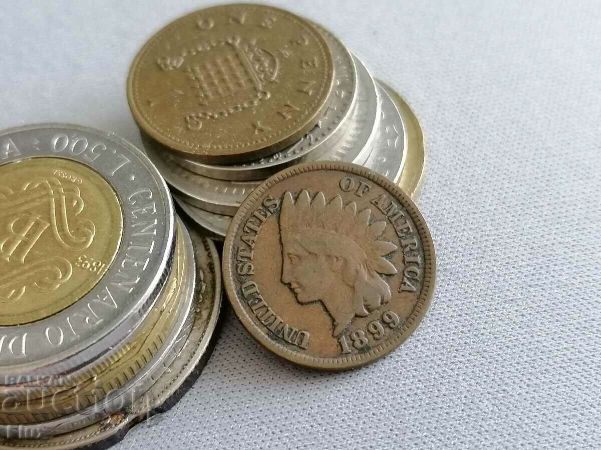 Κέρμα - ΗΠΑ - 1 σεντ 1899 με τιμή 18.00 BGN | € 9.20 Κέρμα - ΗΠΑ - 1 σεντ 1899 με τιμή 18.00 BGN | € 9.20