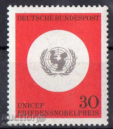 1966. ГФР. Премия Нобел за мир на UNICEF.
