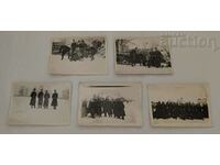 MILITARY SOLDIERS WINTER KINGDOM OF BULGARIA LOT 5 PHOTOS