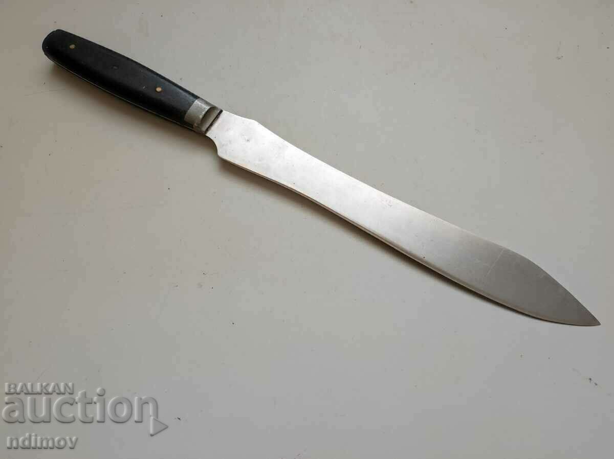 Auction Swedish quality - large collector's knife Ebony Auction Swedish quality - large collector's knife Ebony