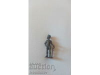 Chocolate Egg Metal Figure French Officer