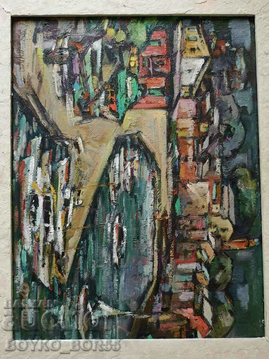 Painting Landscape by the famous artist Hristo Antonov with price 1700.00 BGN | € 869.20