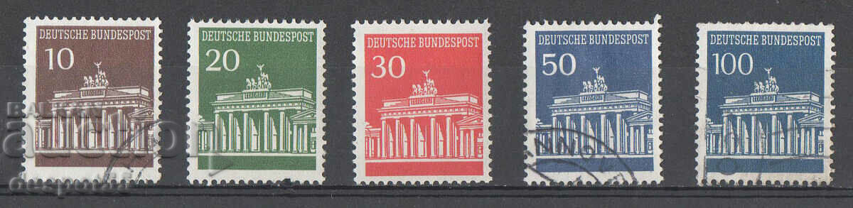 1966. GFR. Πύλη του Βρανδεμβούργου.