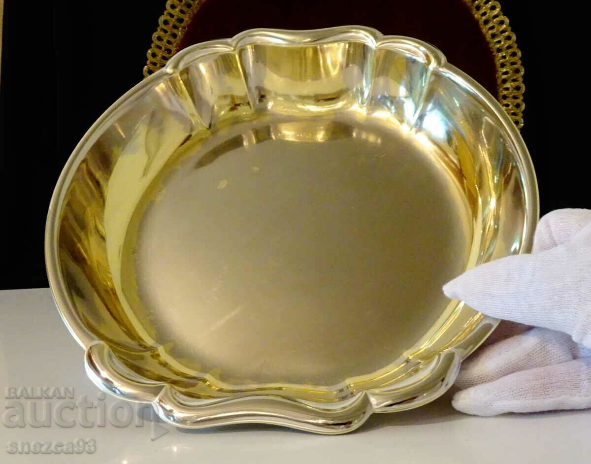 WMF Silver-plated Salad Bowl, Bowl, Fruit Bowl, Baroque with price 45.00 BGN | € 23.01 WMF Silver-plated Salad Bowl, Bowl, Fruit Bowl, Baroque with price 45.00 BGN | € 23.01