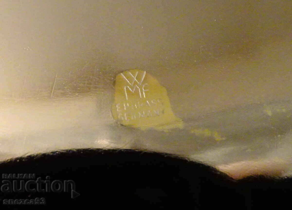 WMF Silver-plated Salad Bowl, Bowl, Fruit Bowl, Baroque - 6 WMF Silver-plated Salad Bowl, Bowl, Fruit Bowl, Baroque - 6