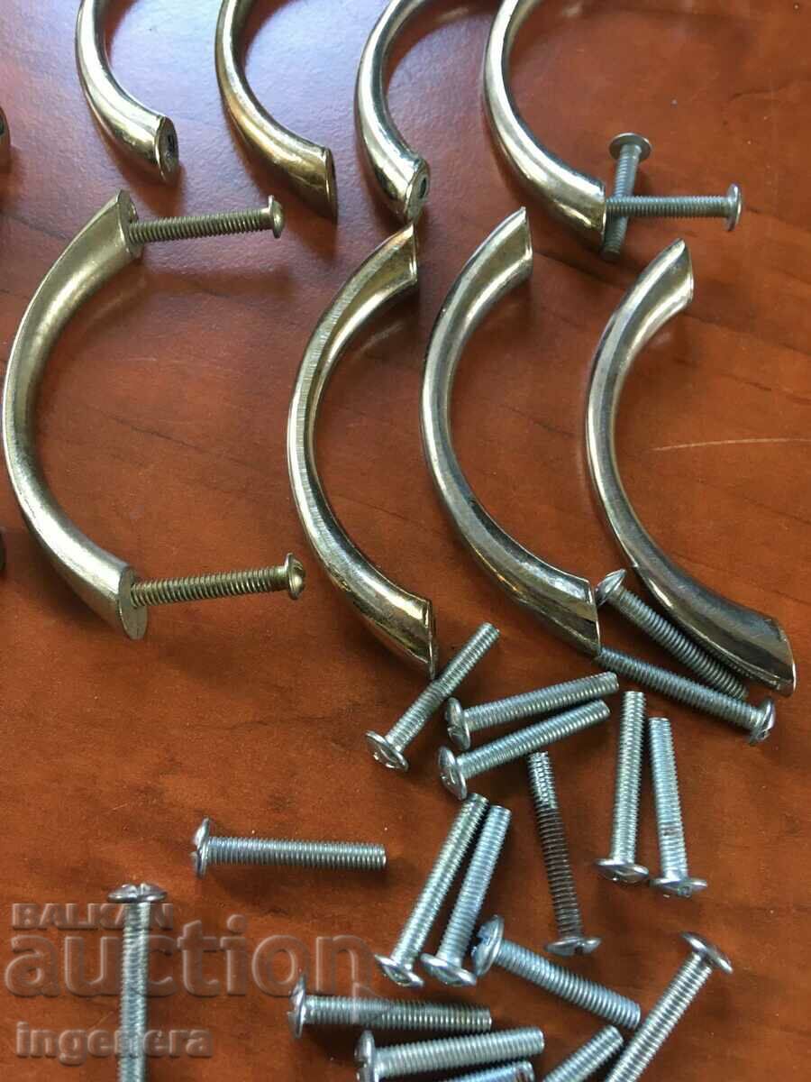 MÂNER MÂNERE DE MOBILĂ NOU METAL-12 BUC - 7