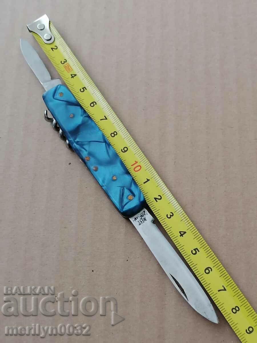 Old social knife Veliko Tarnovo Sickle and hammer knife NRB - 5 Old social knife Veliko Tarnovo Sickle and hammer knife NRB - 5