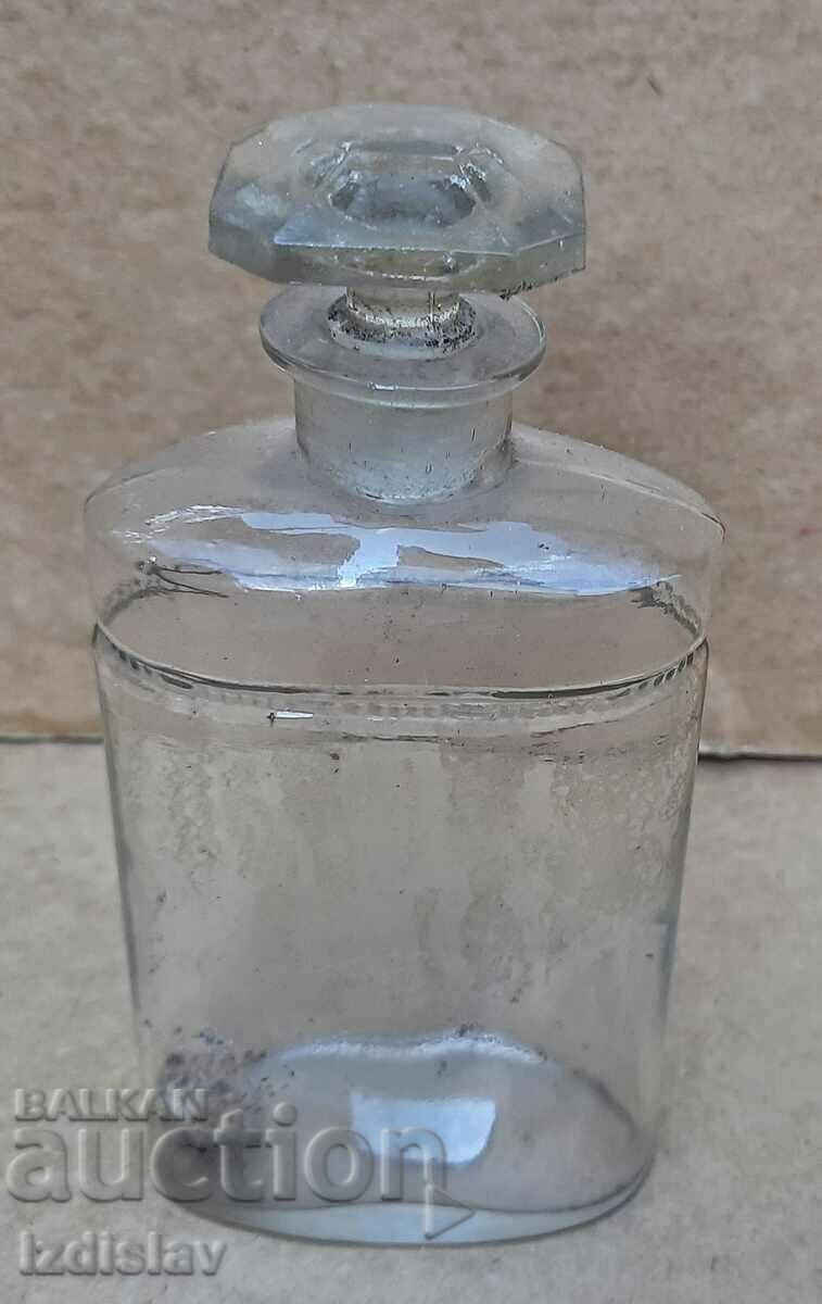 Old glass perfume bottle with price 35.00 BGN | € 17.90 Old glass perfume bottle with price 35.00 BGN | € 17.90