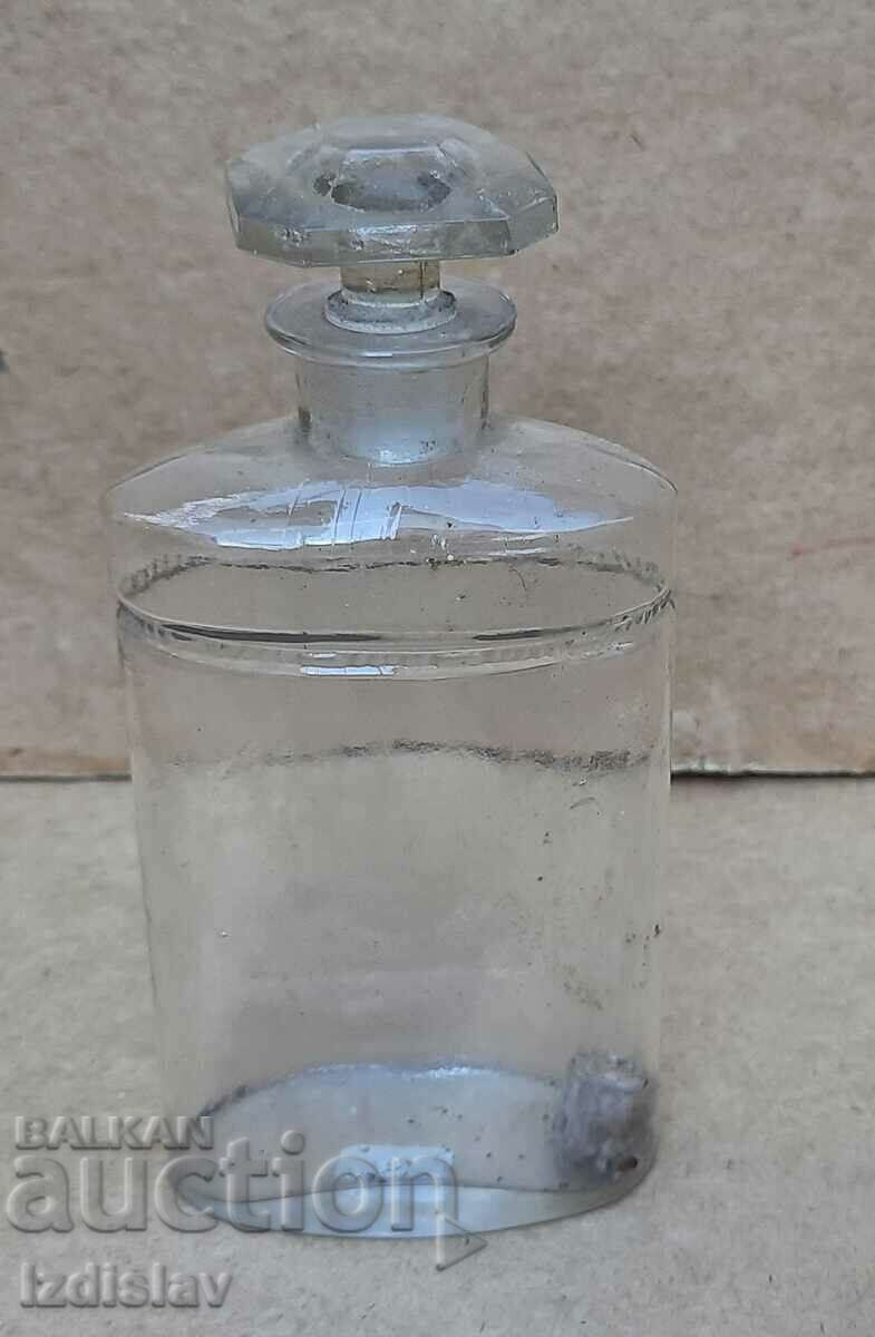 Auction Old glass perfume bottle Auction Old glass perfume bottle