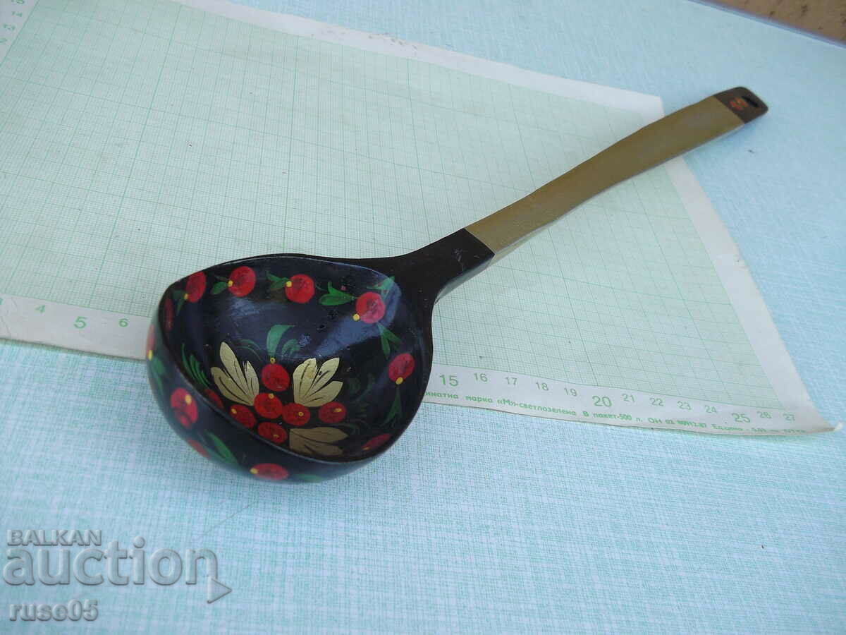 Spoon chisel wooden painted - 6 Spoon chisel wooden painted - 6