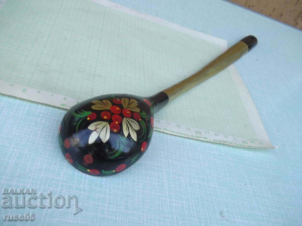 Spoon chisel wooden painted - 7 Spoon chisel wooden painted - 7