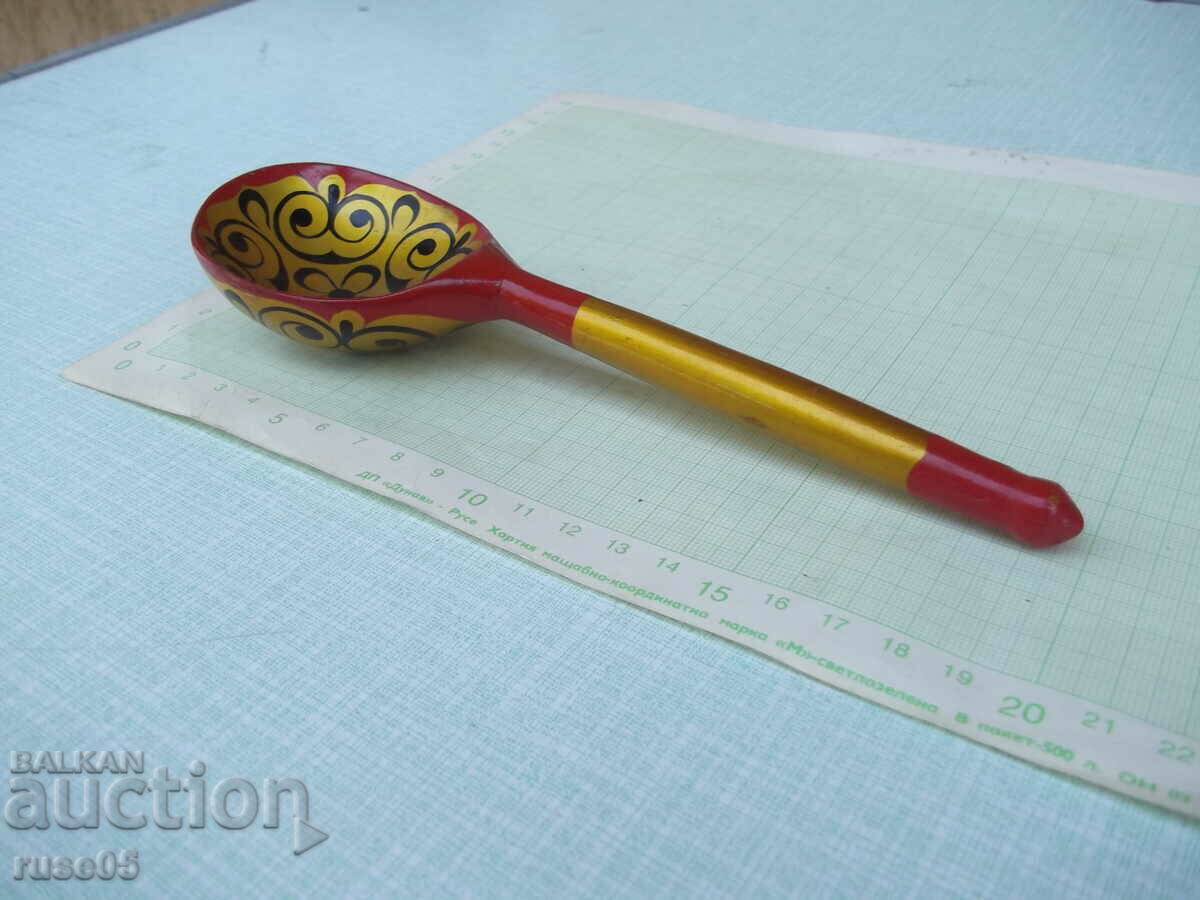 Delivery of Painted wooden spoon - 1 Delivery of Painted wooden spoon - 1