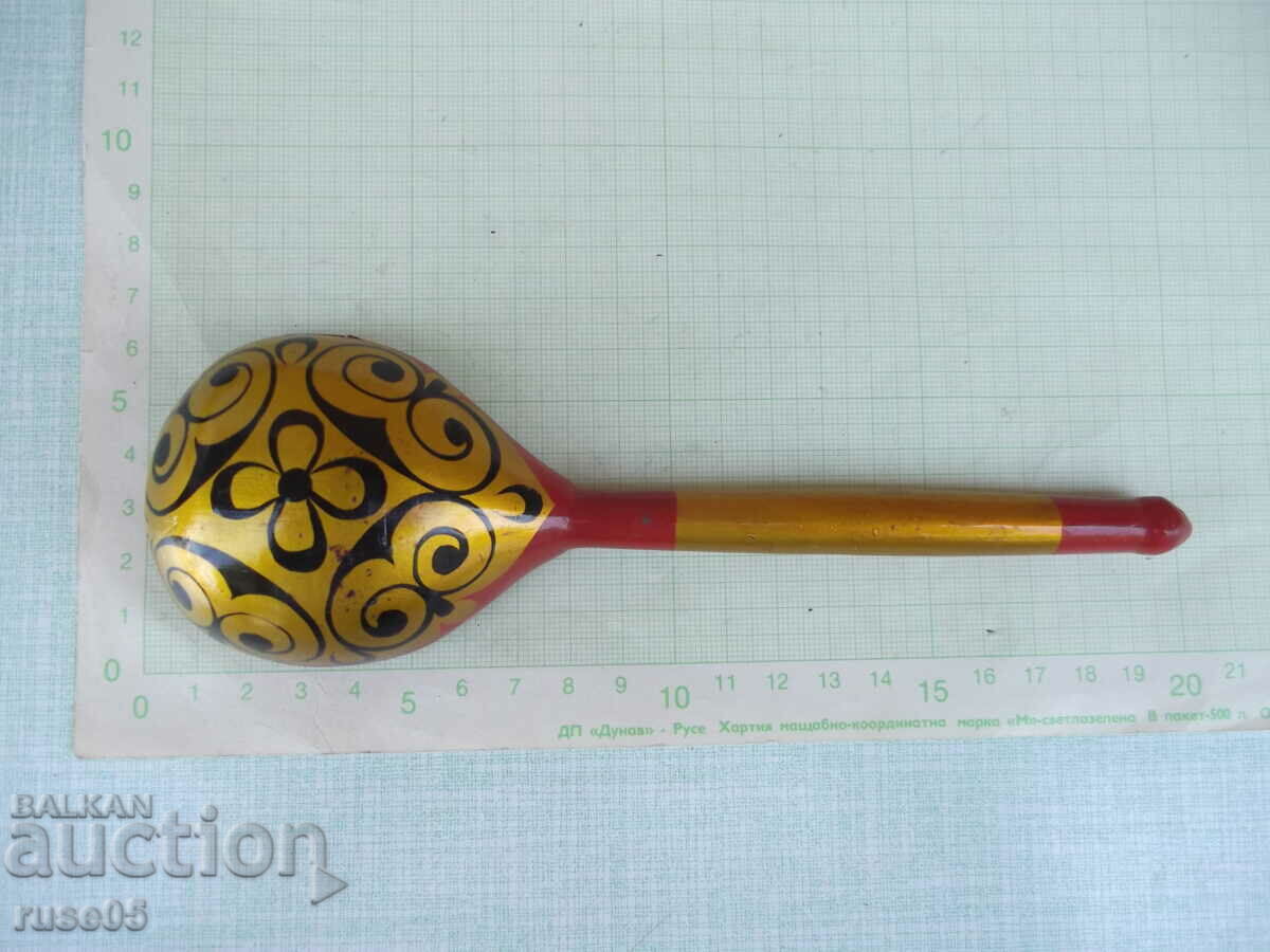 Painted wooden spoon - 1 - 5 Painted wooden spoon - 1 - 5