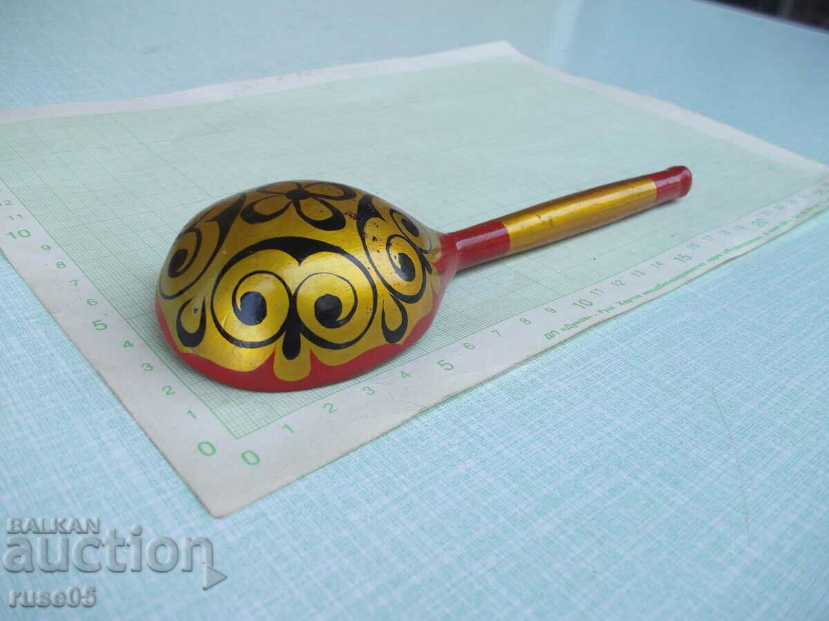 Painted wooden spoon - 1 - 7 Painted wooden spoon - 1 - 7