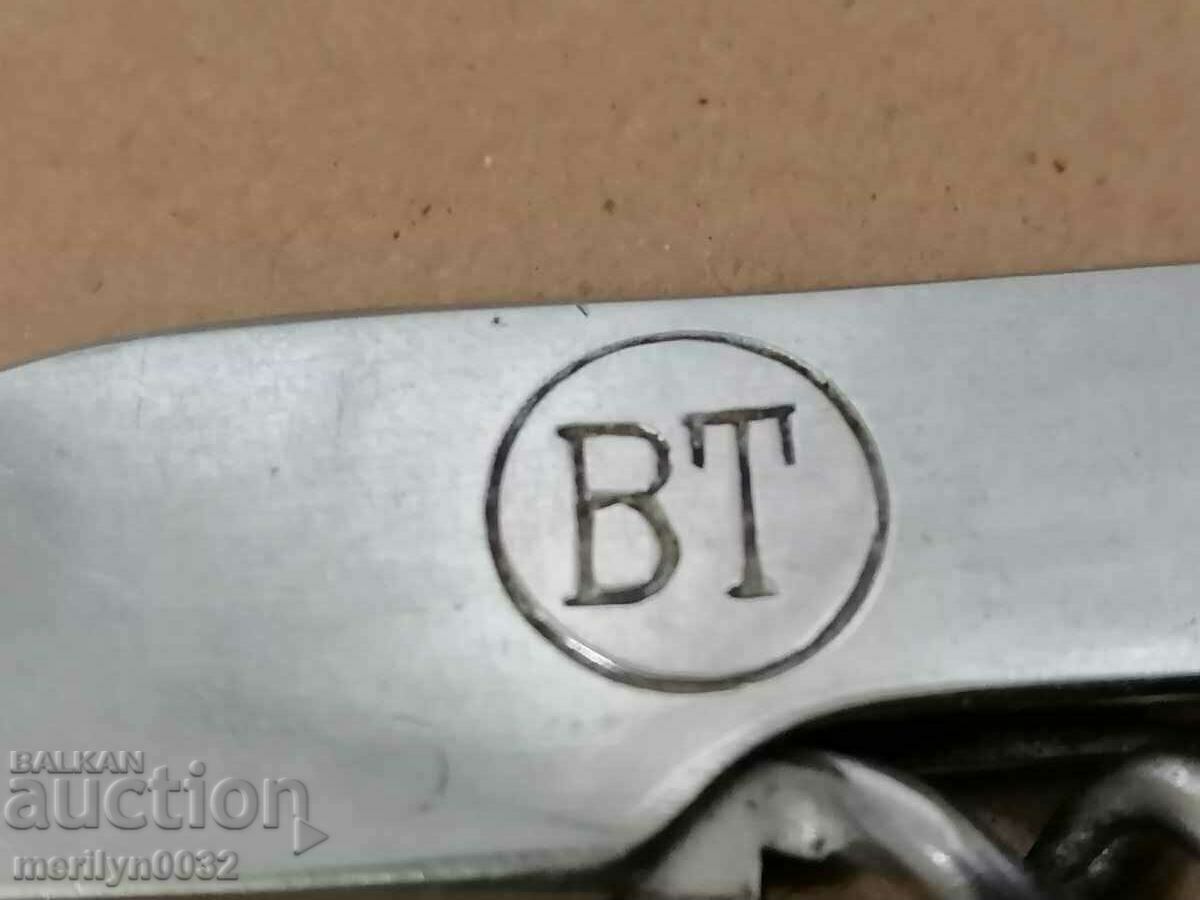 Soc leg VTornovo knife for cans corkscrew opener NRB with price 28.00 BGN | € 14.32 Soc leg VTornovo knife for cans corkscrew opener NRB with price 28.00 BGN | € 14.32