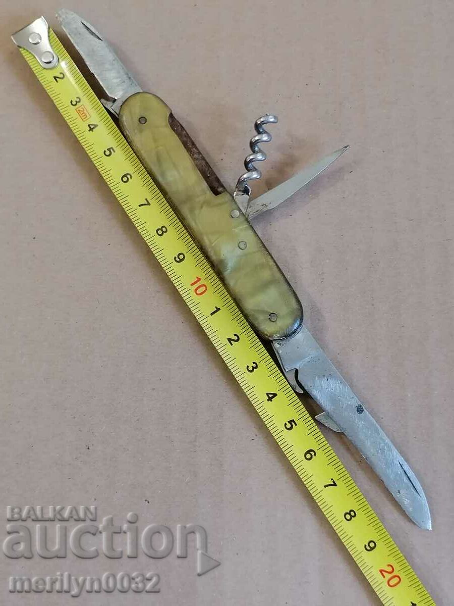 Auction Soc leg VTurnovo Hammer and sickle knife awl opener corkscrew Auction Soc leg VTurnovo Hammer and sickle knife awl opener corkscrew