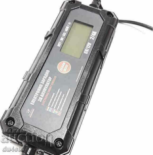 Аукцион Импулсно електронно зарядно устройство за акумулатори 2/4 A Аукцион Импулсно електронно зарядно устройство за акумулатори 2/4 A