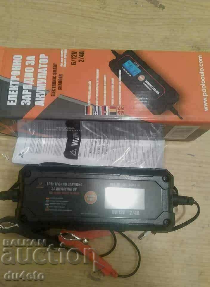Импулсно електронно зарядно устройство за акумулатори 2/4 A - 5 Импулсно електронно зарядно устройство за акумулатори 2/4 A - 5