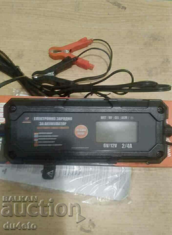 Παλμικός ηλεκτρονικός φορτιστής μπαταρίας 2/4 A - 6 Παλμικός ηλεκτρονικός φορτιστής μπαταρίας 2/4 A - 6