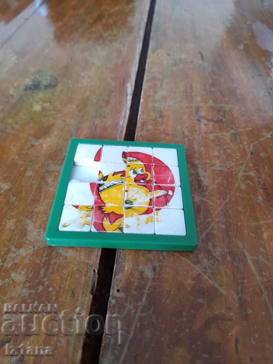 An old children's game, stacking tile, stacking An old children's game, stacking tile, stacking