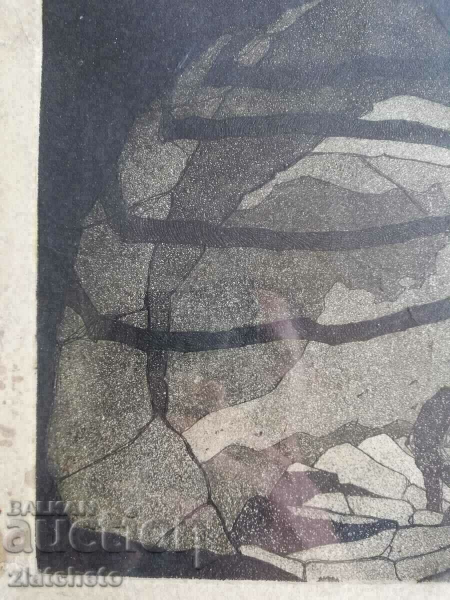 Lubomir Dalchev - graphics, etching, aquatint with price 3900.00 BGN | € 1994.04 Lubomir Dalchev - graphics, etching, aquatint with price 3900.00 BGN | € 1994.04