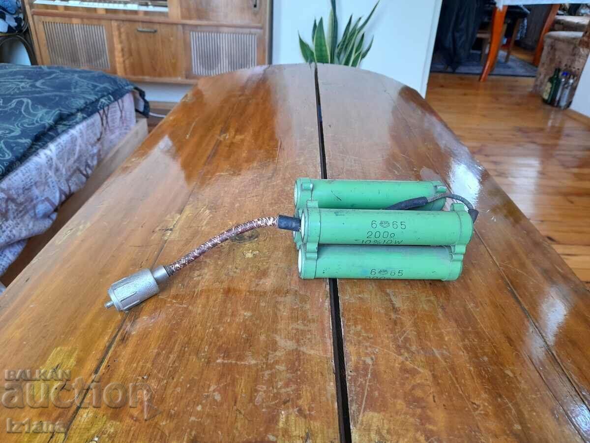 Old radio amateur artificial load Old radio amateur artificial load