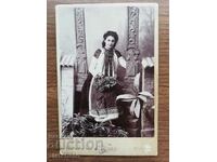 Carton foto vechi Regatul Bulgariei - atelier S.Gelch Ruse