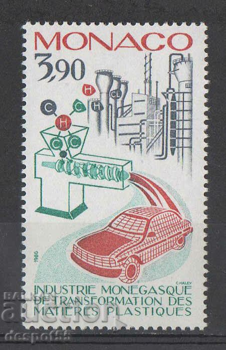 1986. Monaco. Industria plasticului.