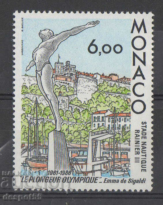 1986. Монако. Скокове във вода - 25 г. олимпийска дисциплина