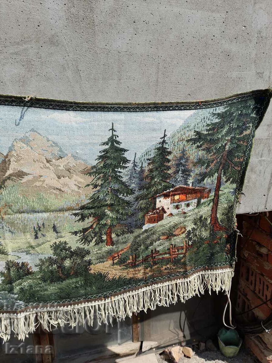 Antique carpet, wall covering - 5