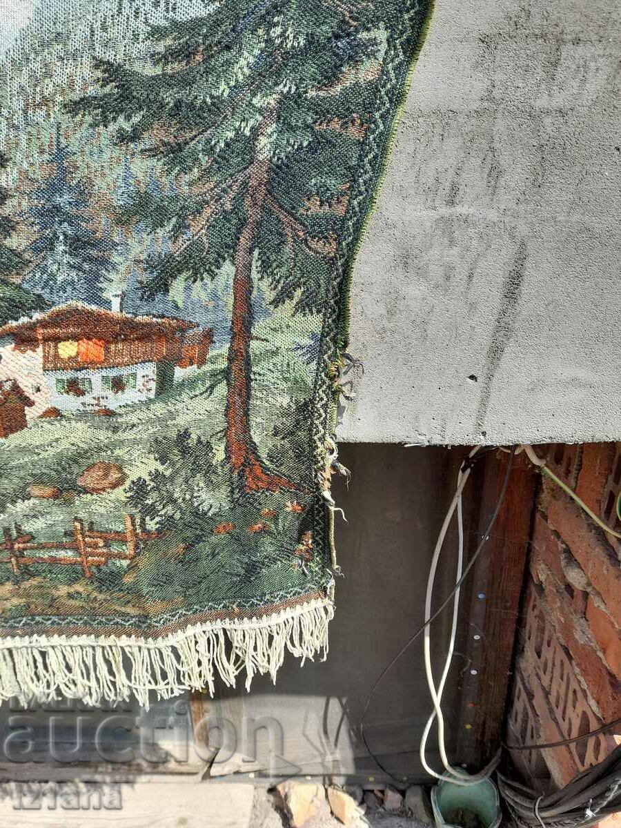 Antique carpet, wall covering - 6