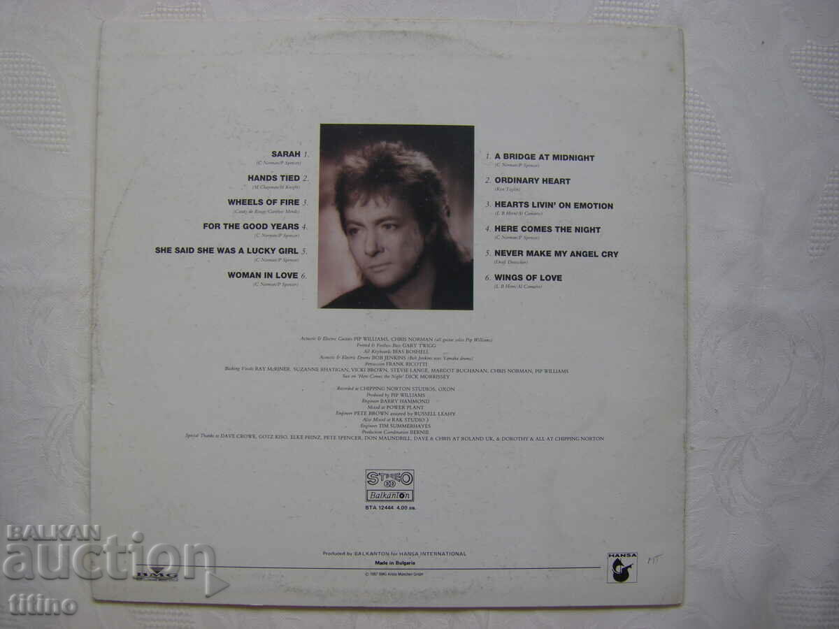 Delivery of WTA 12444 - Chris Norman. Different Shades