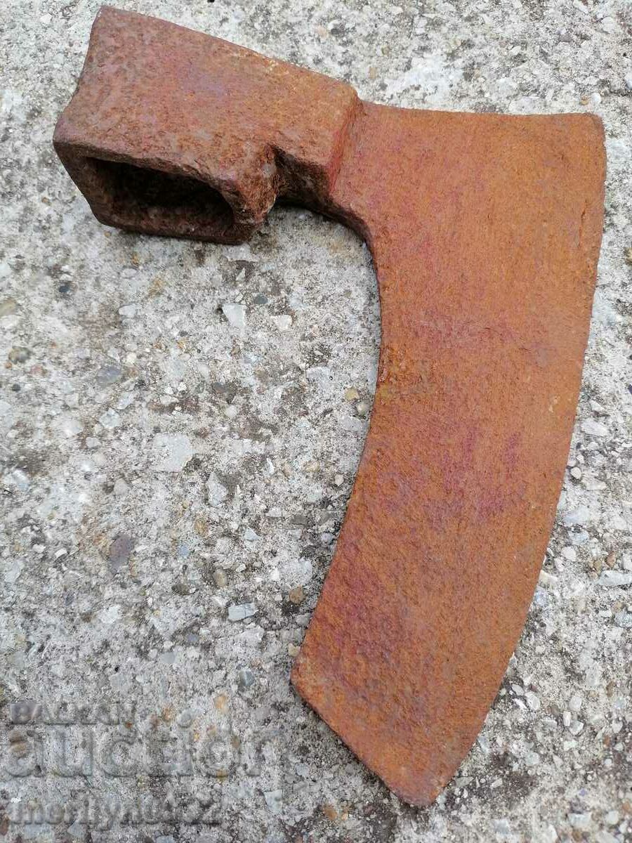 Old ax crook ax tool wrought iron - 6 Old ax crook ax tool wrought iron - 6
