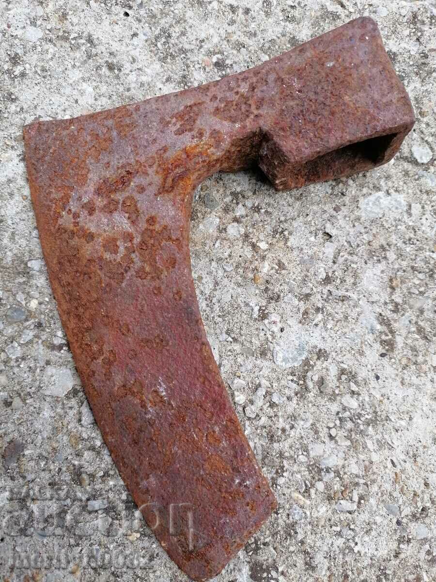 Old ax crook ax tool wrought iron - 7 Old ax crook ax tool wrought iron - 7