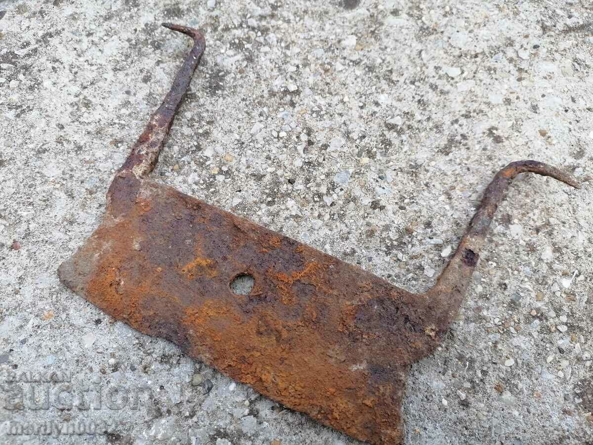 Auction  Old ax satyr ax tool wrought iron