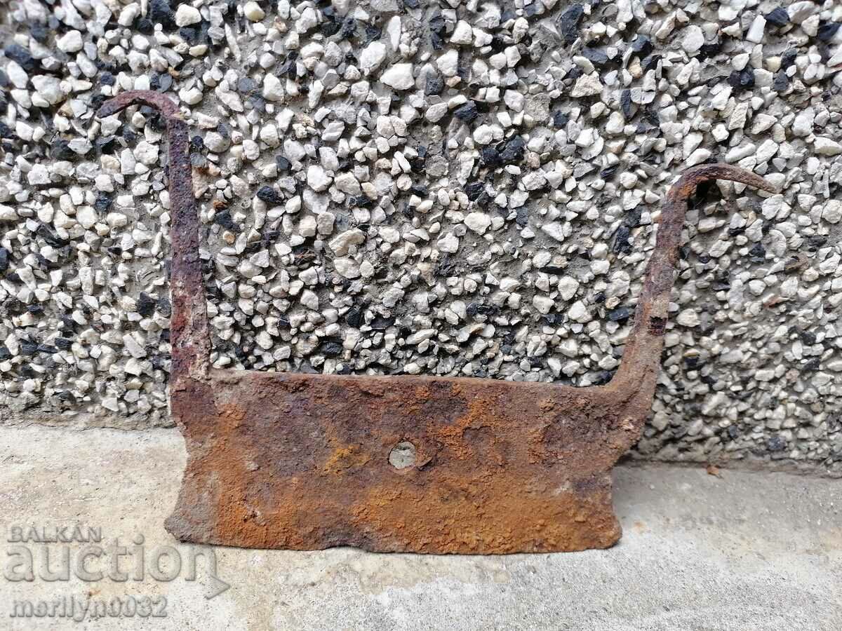 Old ax satyr ax tool wrought iron - 7
