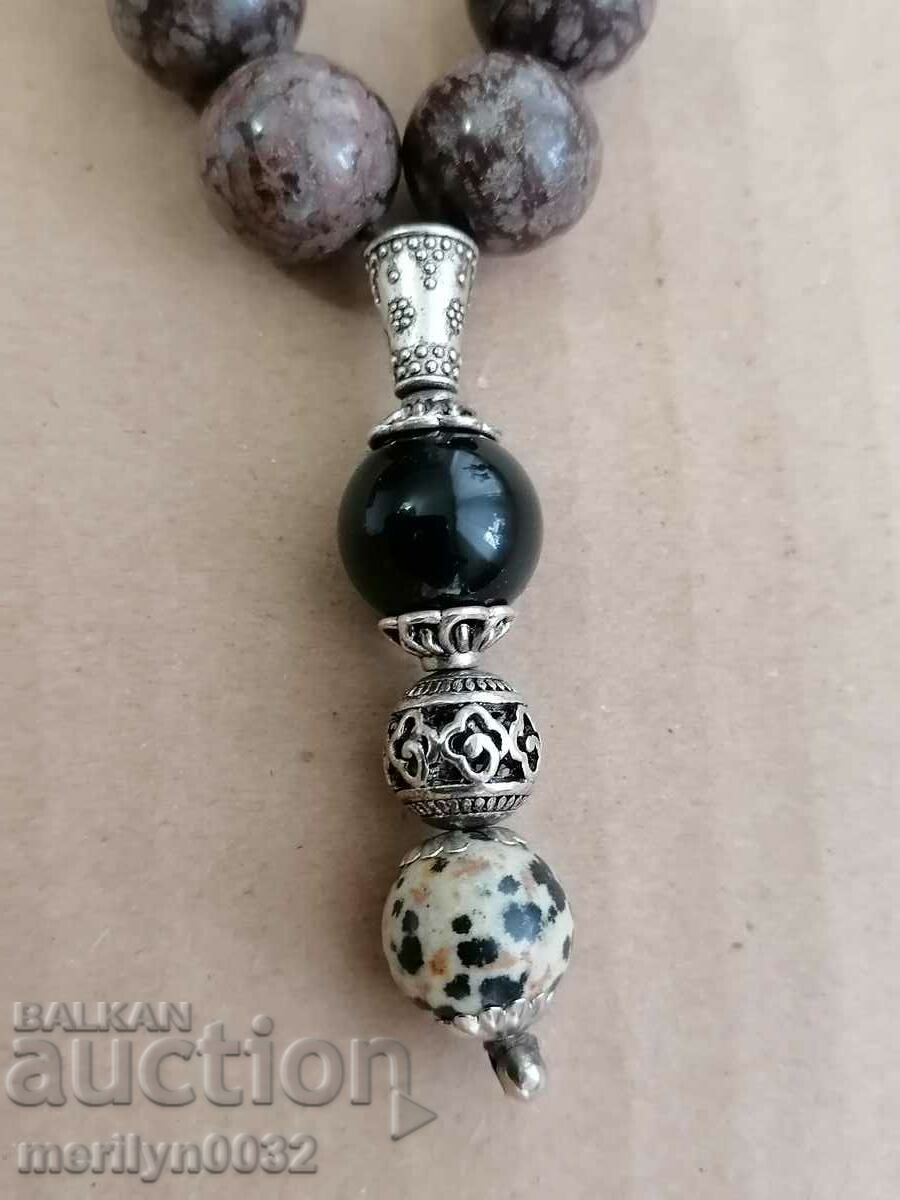 Old rosary made of colored stones with price 52.00 BGN | € 26.59 Old rosary made of colored stones with price 52.00 BGN | € 26.59