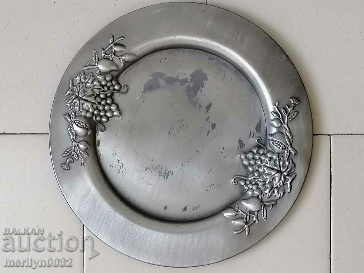 Old metal plate Art Drko tas, tray, tray - 6 Old metal plate Art Drko tas, tray, tray - 6