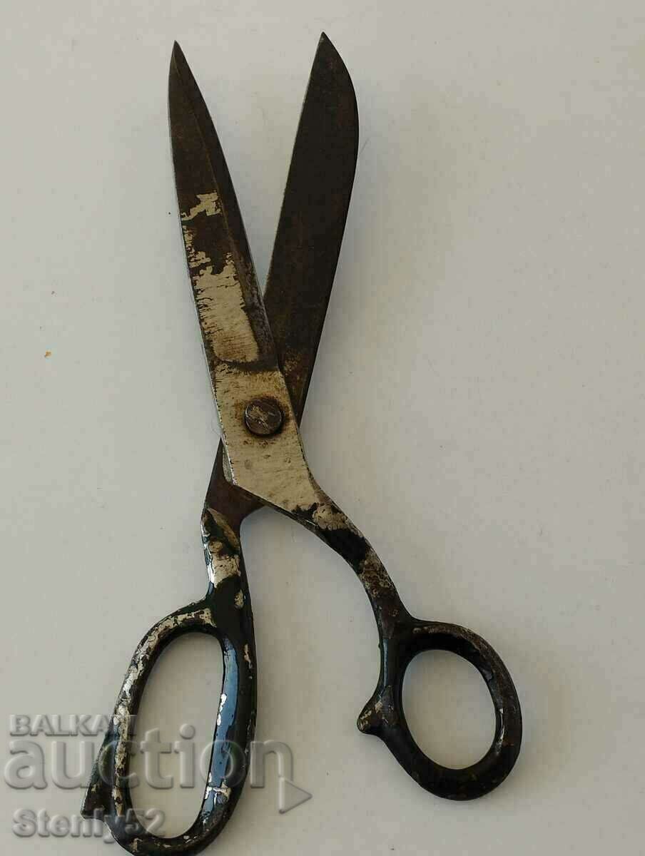 Old professional sewing scissors -24.5 cm