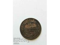 Монета 1 копейка 1898 год