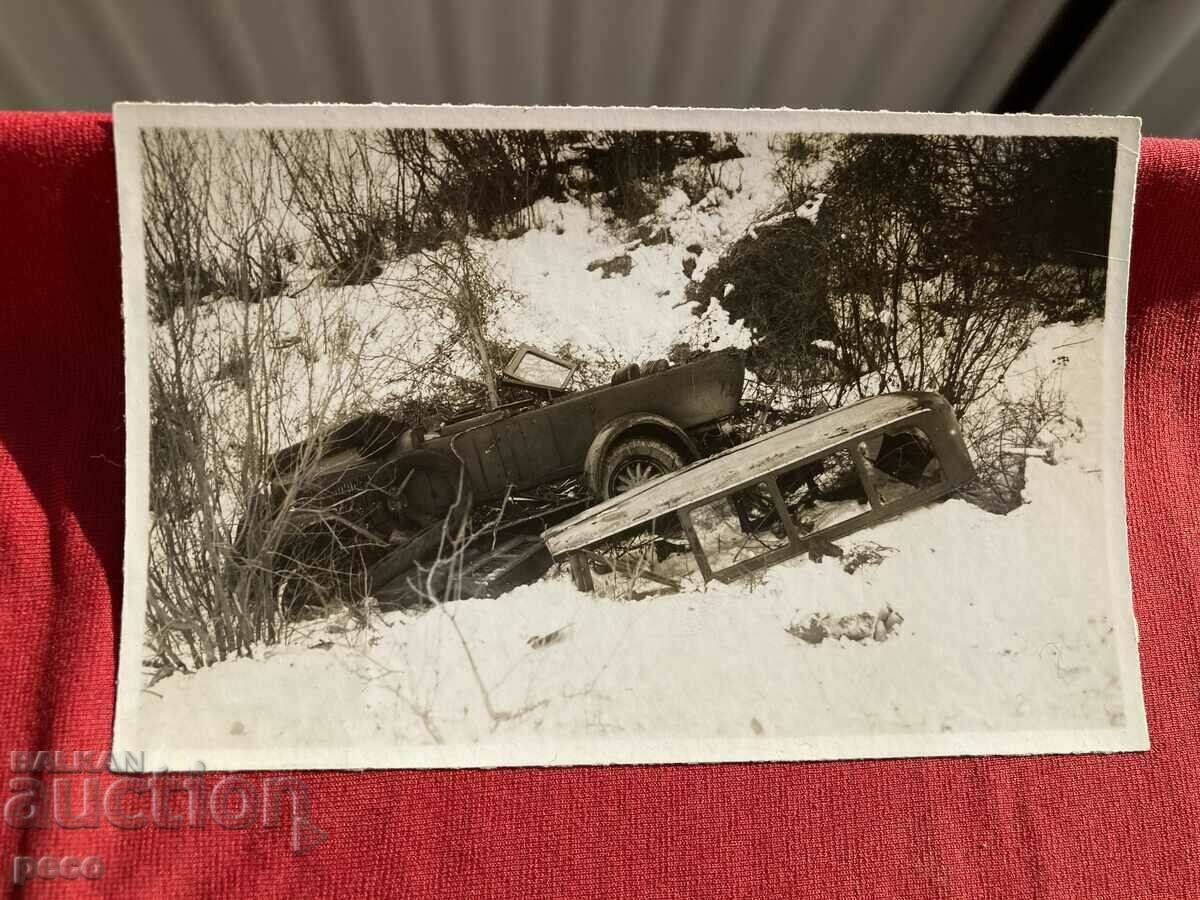 Disaster Samokovsko shose 1939 old photo - 5 Disaster Samokovsko shose 1939 old photo - 5