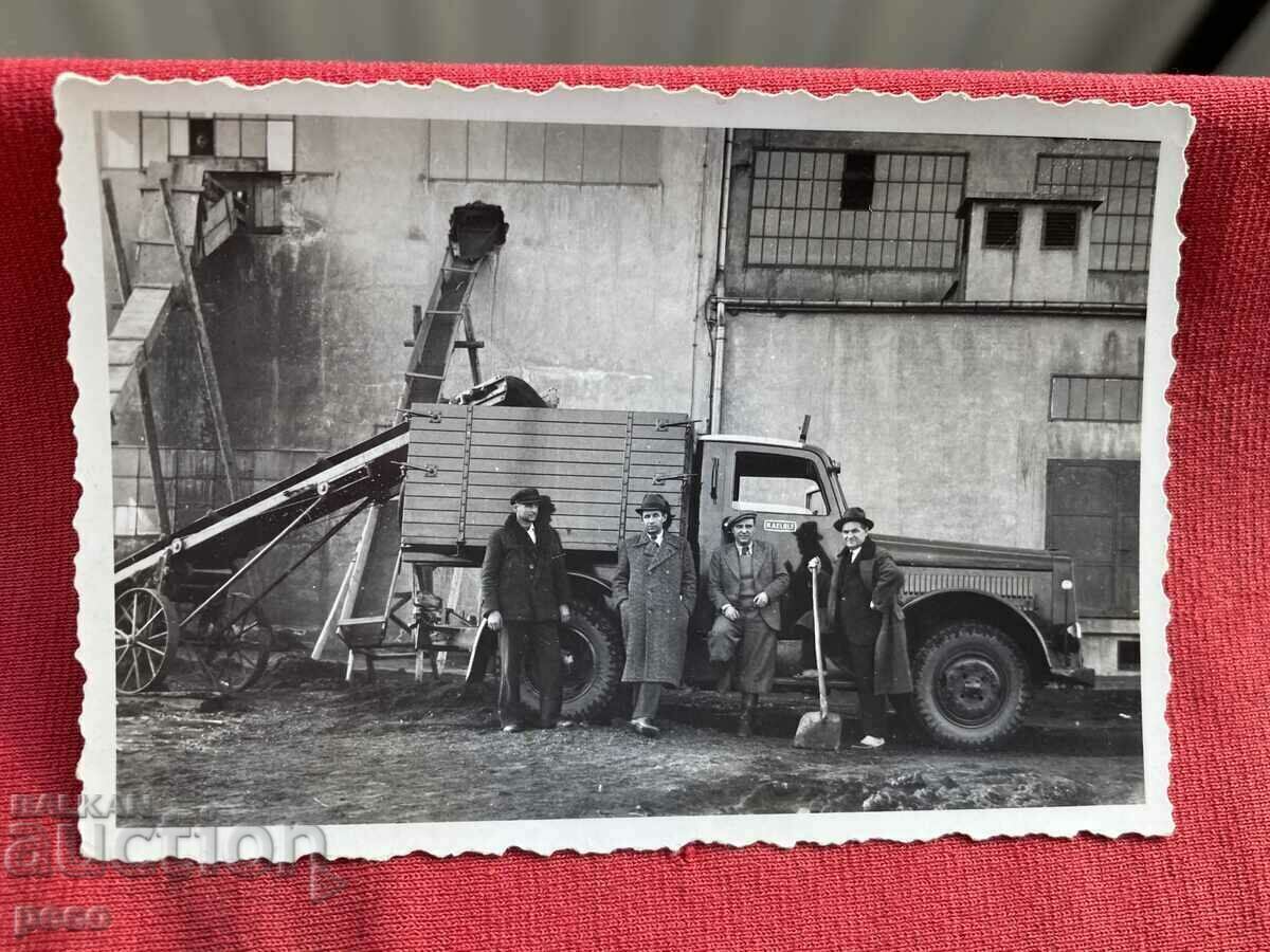 Delivery of Coal loading Pernik Briquette Factory 1939 Delivery of Coal loading Pernik Briquette Factory 1939