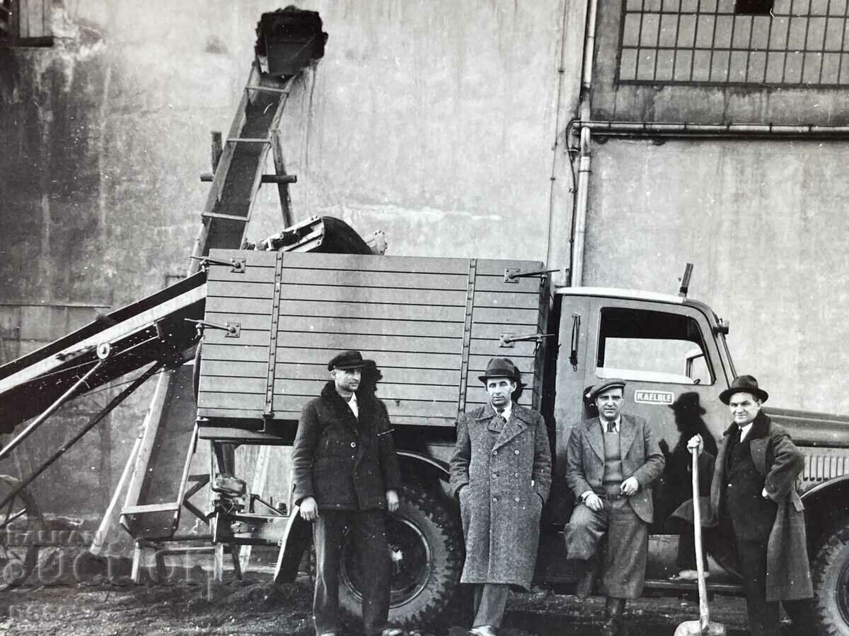 Coal loading Pernik Briquette Factory 1939