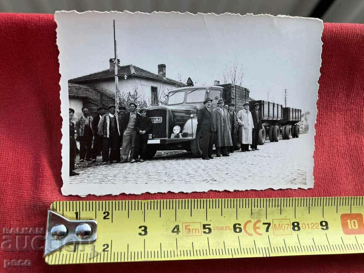 "Coop transport" SF 5032 Sofia 1938. Car train - 5 "Coop transport" SF 5032 Sofia 1938. Car train - 5