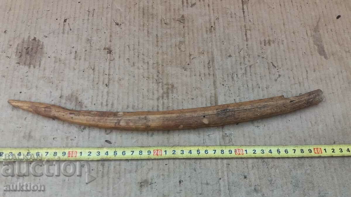 OLD WOODEN LARGE NEEDLE, TOOL